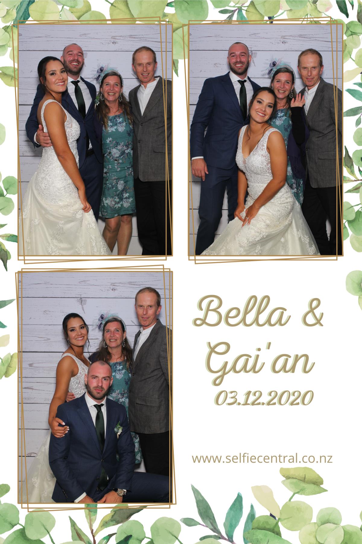 Bella & Gai'an's wedding | View more photos from the event at gallery.photobooth.co.nz/u/SelfieCentral/Bella-Gaians-wedding
